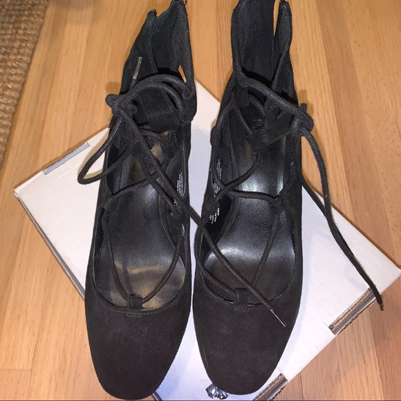 Nine West Foncesa Lace up Heels - Picture 3 of 8